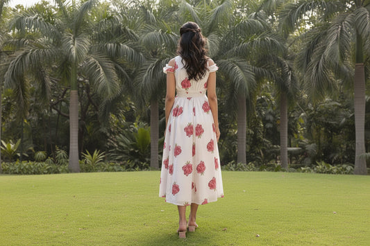 White Rose Midi