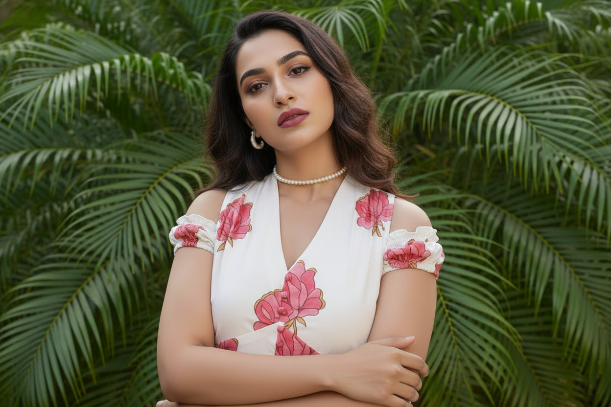 White Rose Midi