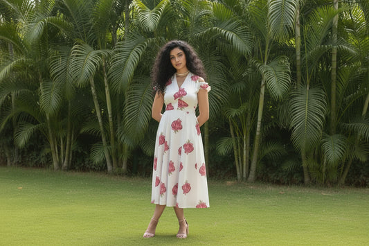White Rose Midi